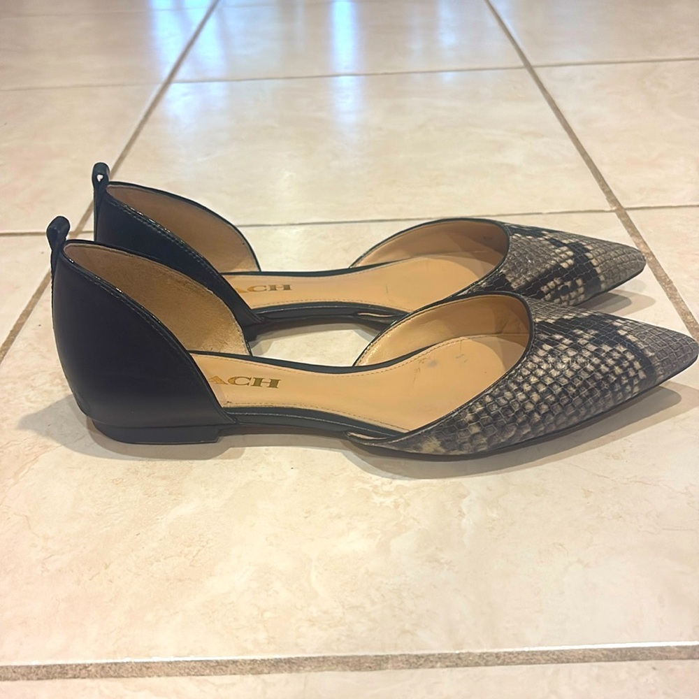 Coach Snakeskin Women's Shoes - Picture 3 of 10